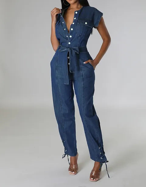 Denim Jumpsuit