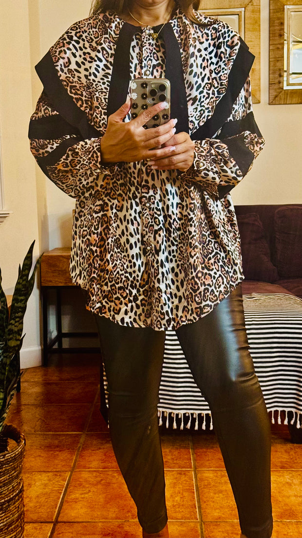 Animal Print Oversized