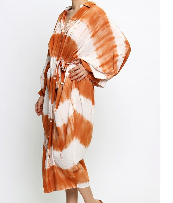 Tie Dye Oversized Dress - Good Dress Miami