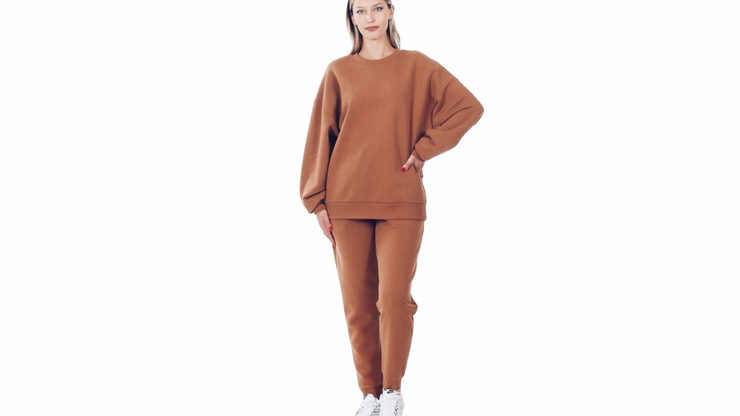 Camel Cozy Set - Good Dress Miami