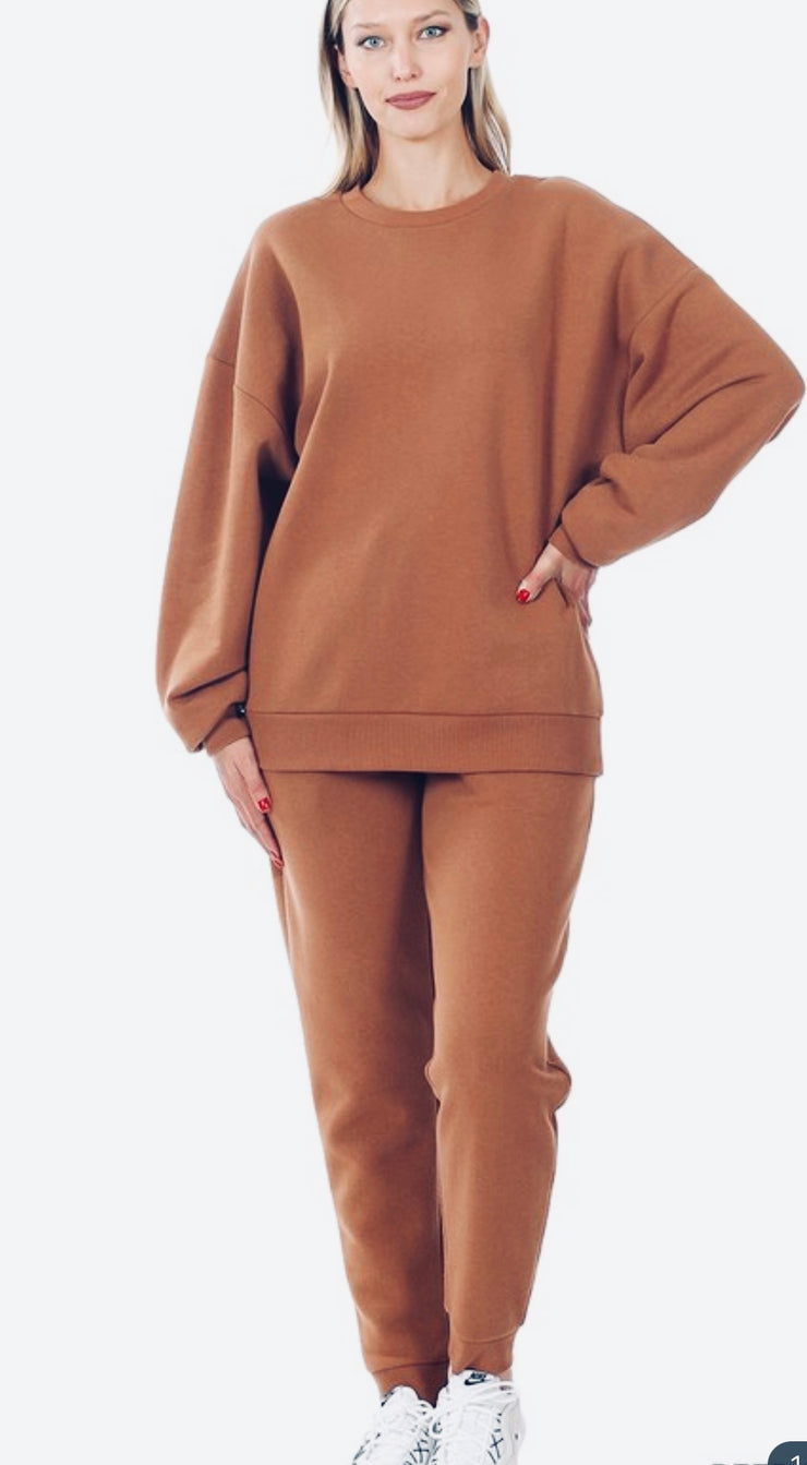 Camel Cozy Set - Good Dress Miami